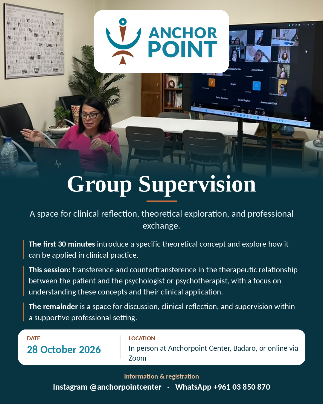Group Supervision at Anchorpoint